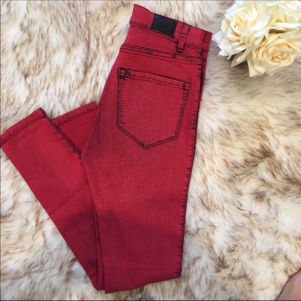 BDG red high rise jeans - Picture 3 of 3